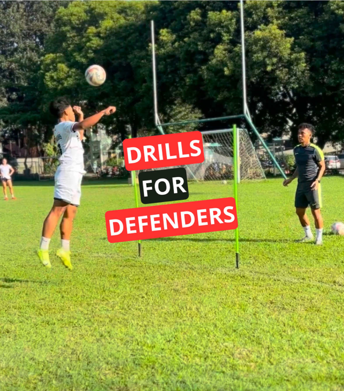 Drills for defender  . . #trainingwithboro #twbsoccerperformance #twbpersonaltraining #twbprivatesoccer 
