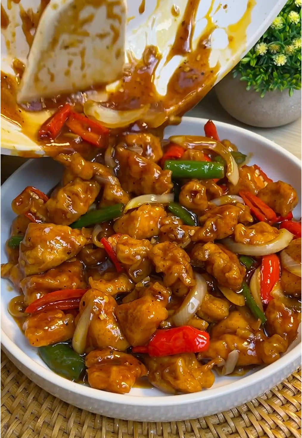 Ayam lada hitam ala resto #ayamladahitam #cooking #simpelcooking #reseprumahan #menusimple #fyp  #fyppppppppppppppppppppppp 
