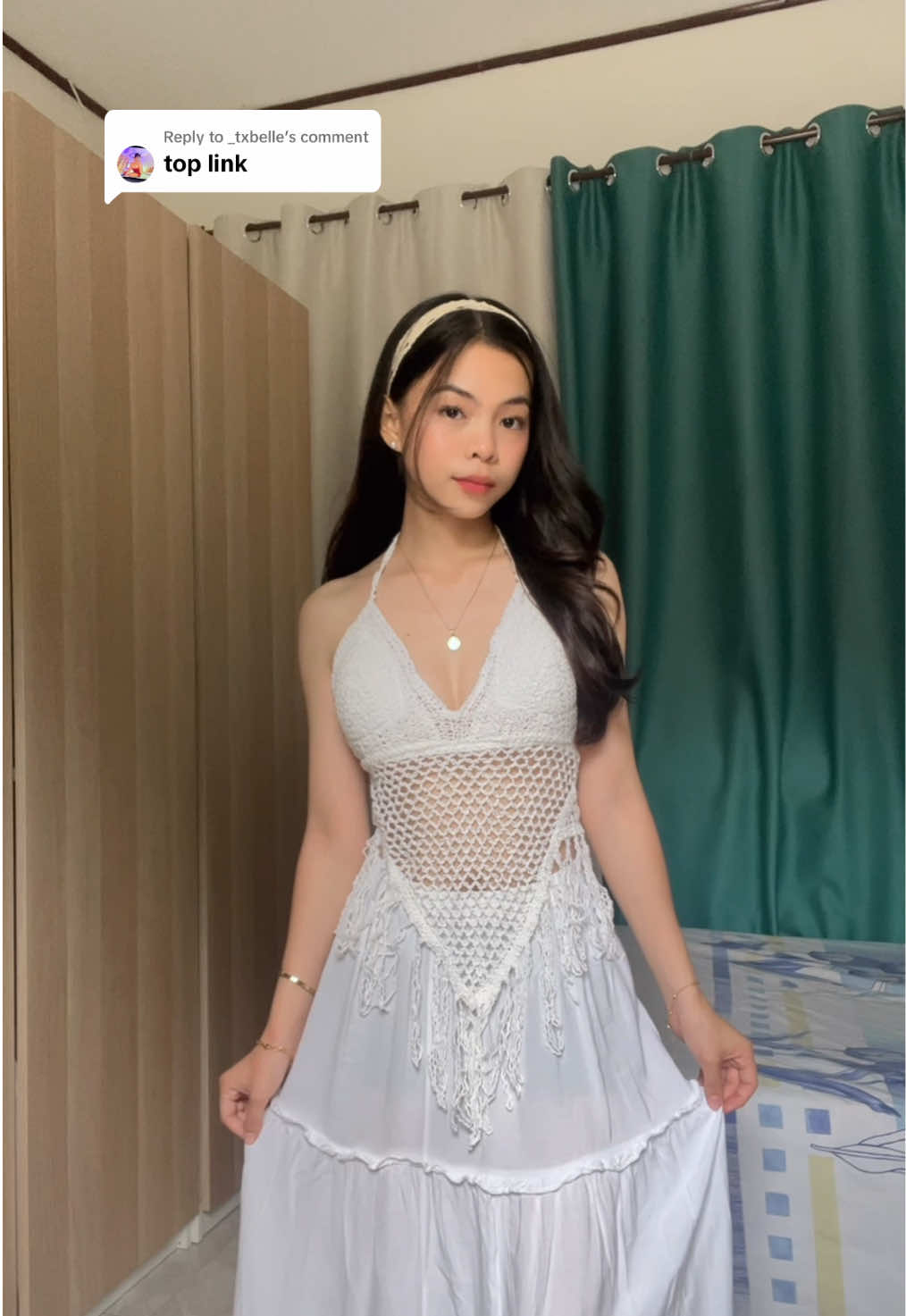 Replying to @_txbelle padded crochet top this summer! 🏖️ #fyp #fypシ゚ #outfitideas #OOTD #fitcheck #sale #paydaysale #freeshipping #summeroutfits #beachoutfit #crochettop #toprecomendation 