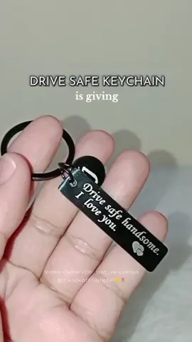 Drive Safe keychain 🥰  Get your's now ☝️  #keychain #drivesafe #giftideas #fypシ゚viral #clicktheyellowbasket🛒🛒👇👇 #fypppppppppppppppppppppp 
