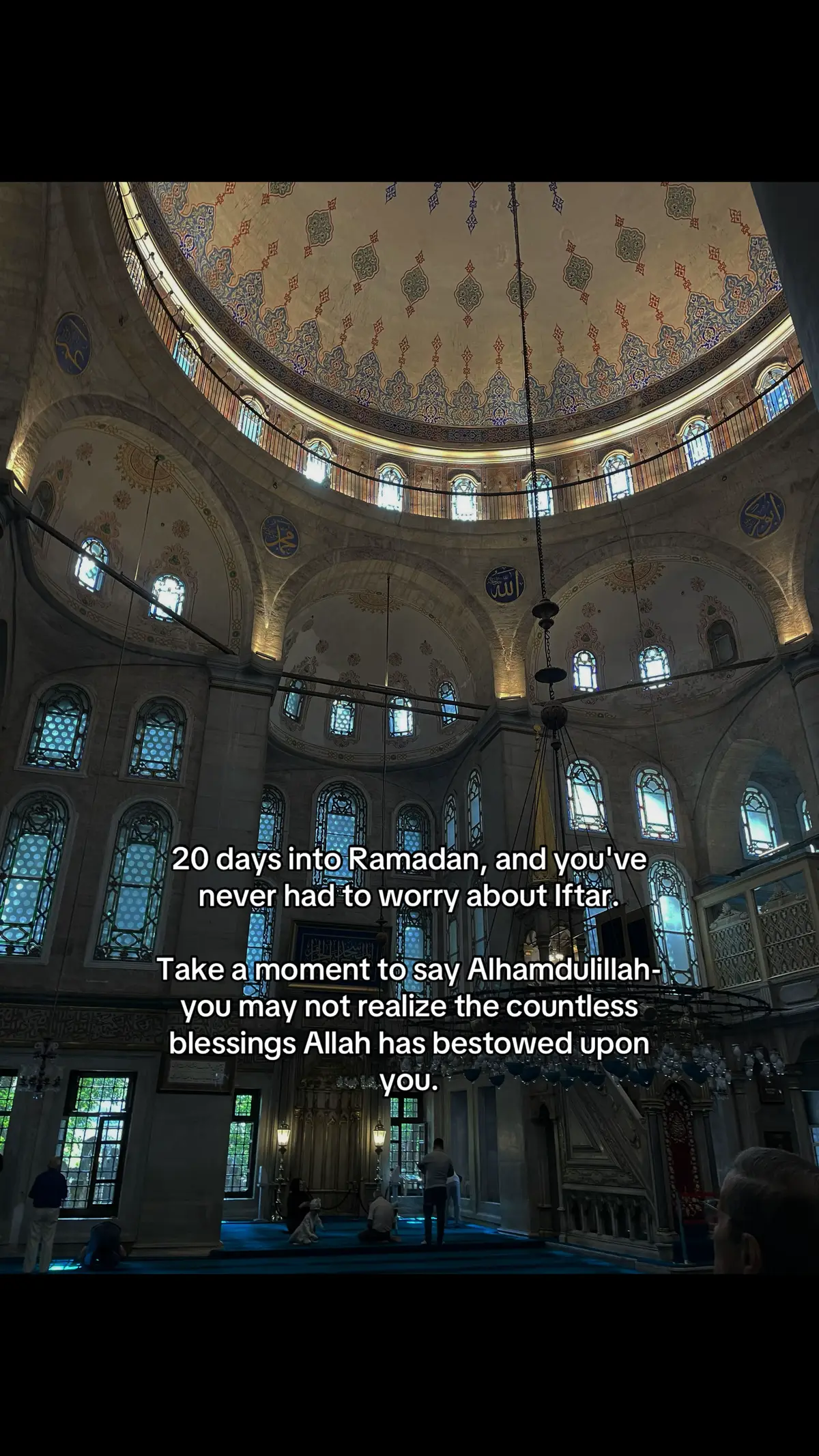 No matter how much we thank Allah, it will never ever be enough. #masjid #dua #Ramadan #Allah #food 