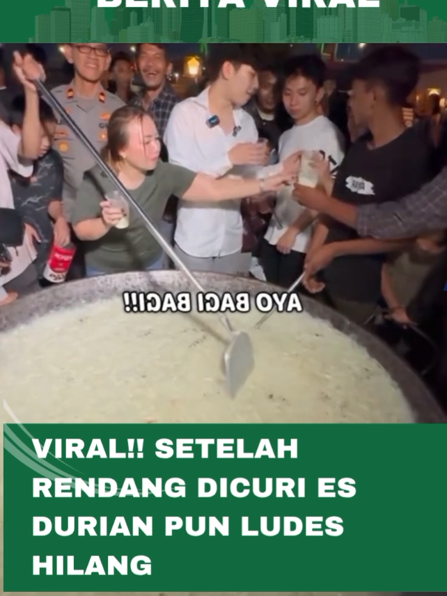 setelah rendang hilang ternyata masih ada part 2😨🙂 es durian hilang ludes#williesalim #viral #fyp @WILLIE SALIM 