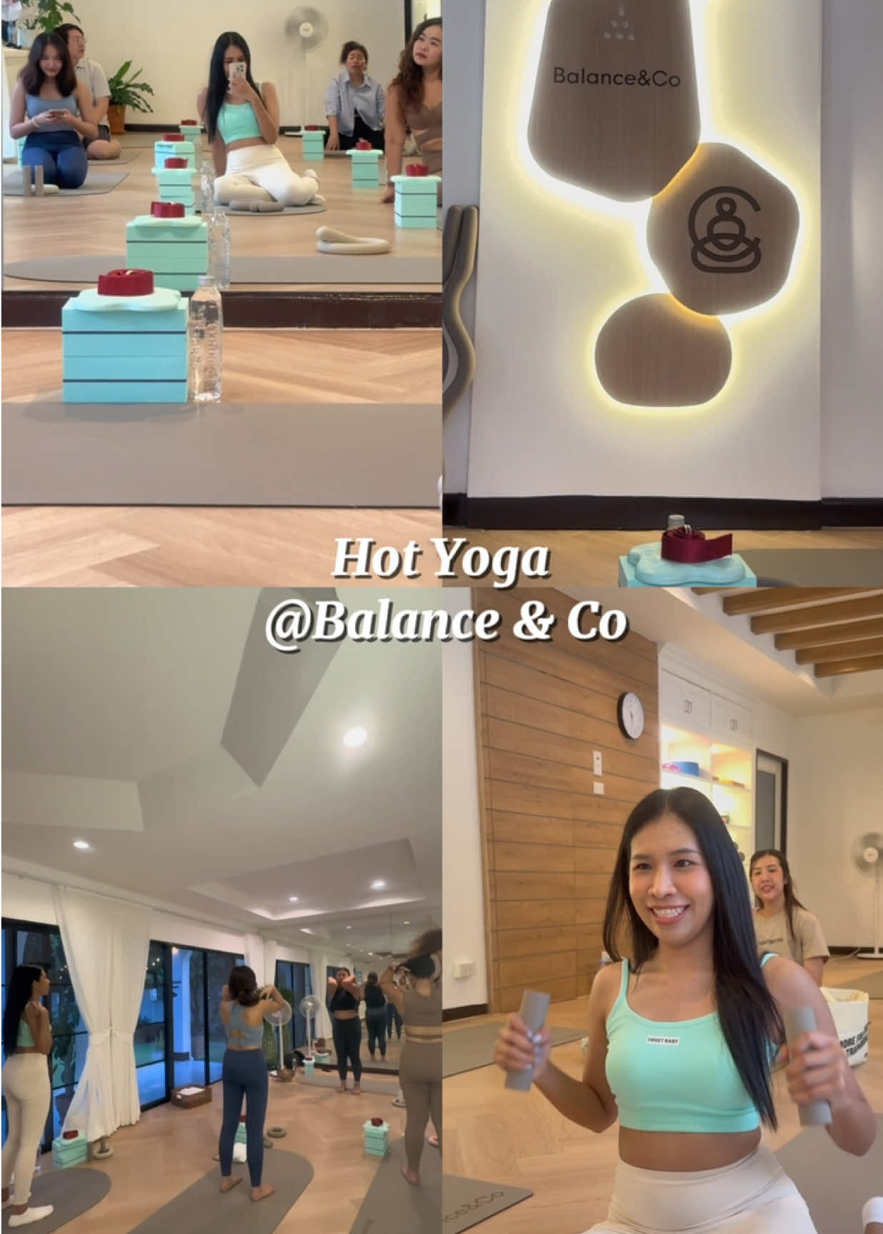 ครั้งแรกกับ Hot yoga🧘🏻‍♀️ตบจบด้วย Sound healing เป็นคลาสที่เริ่มต้นด้วยกายจบด้วยใจเลิฟๆ🥰 #soundhealing #hotyoga #yoga #fabfigures #balanceandco  #yogacommunity #fabfiguresyogamat #fabring #fabbeam #fabwrist #fabdumbbell