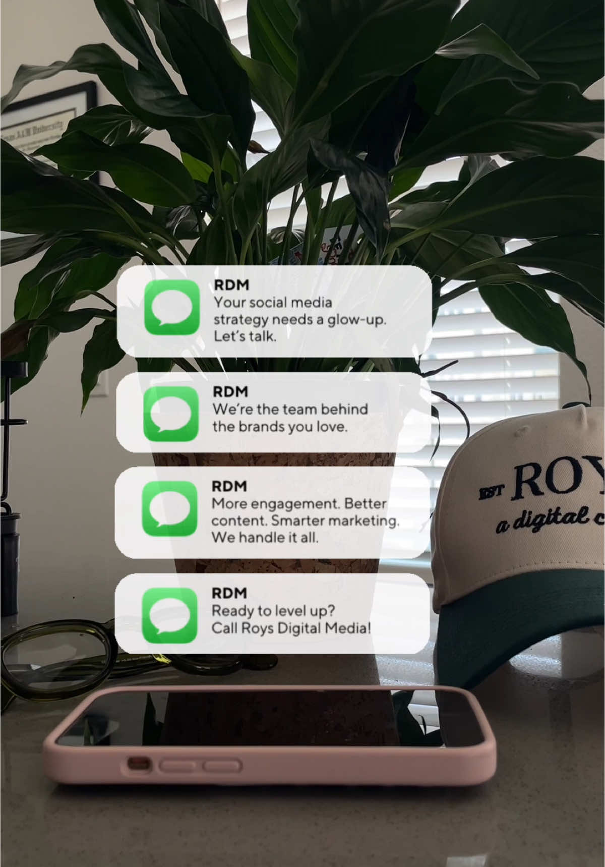 This is the text you don't wanna leave on read. 📲⁠ ⁠ Hire the team behind some of the most viral campaigns you’ve seen lately. Creative minds, strategic moves, and results that slap. Ready to make some noise? Let’s talk. 🔥⁠ .⁠ .⁠ #MarketingGirlies #MarketingHumor #MarketingMemes #SocialMediaTips #SocialMediaAdvice #SocialMediaAgency #MarketingAgency #HoustonMarketingAgency #MarketingTips #SocialMediaManager #ContentCreator ⁠