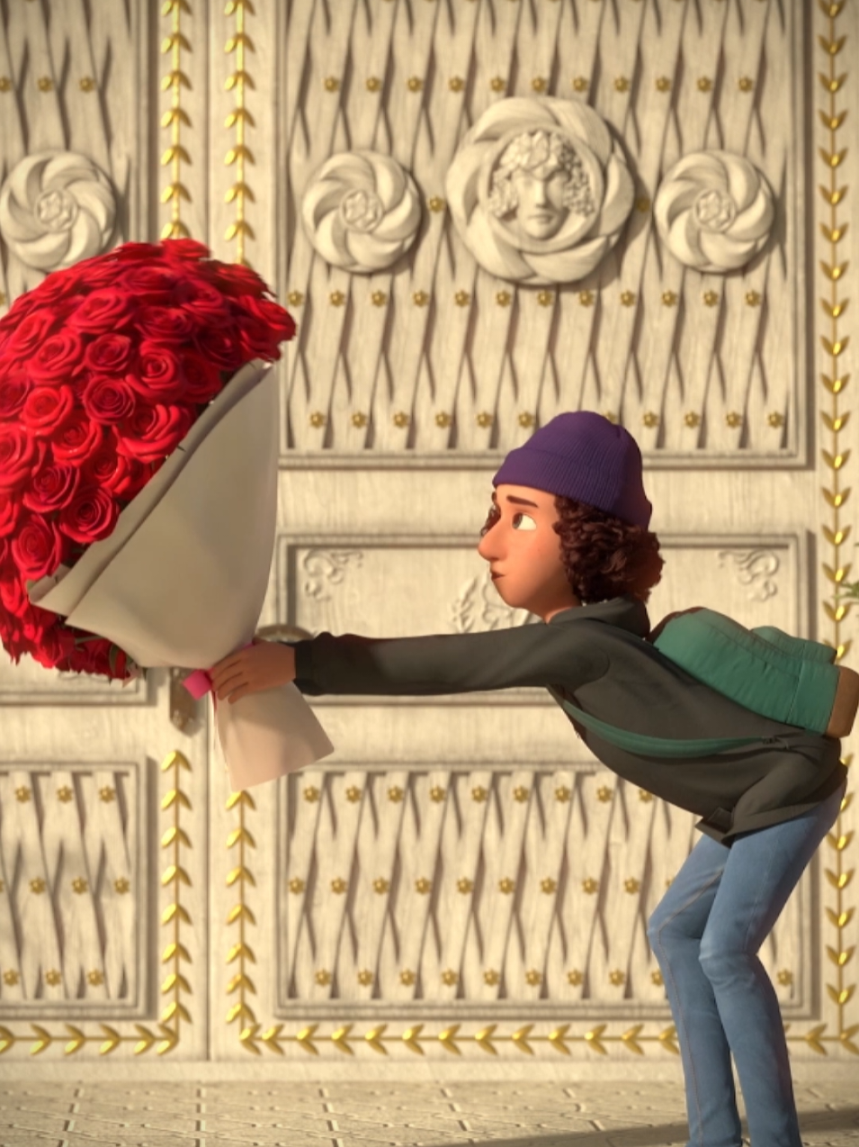 Florist: How many roses do you want?  Mike: Yes. #heroinside #cartoon #tvshow #comedy #superheroes #Love #comedy #flowers #superhero 