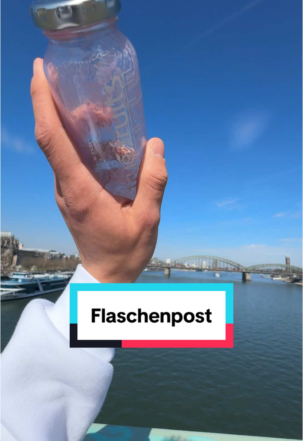 Wo wird die Flasche landen? 🍼  #flaschenpost 