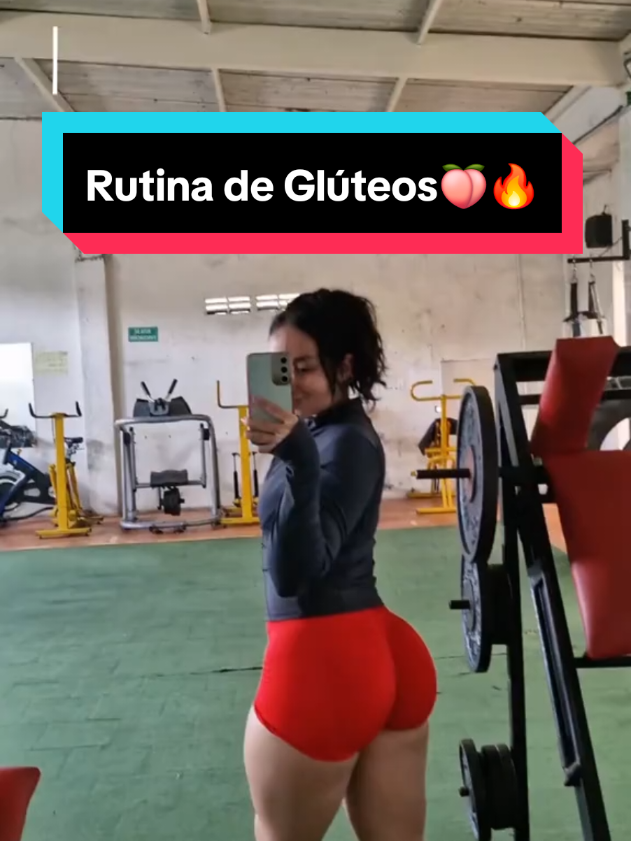 Mi rutina para glúteos🍑🔥 Esta rutina la hago 1 vez por semana, siempre poniendo primero la técnica antes que el peso.  Antes de iniciar yo realizo algunos ejercicios de movilidad para obtener un mejor rango de movimiento. La sentadilla libre y el péndulo los hago para calentar y activar los músculos, por ello los realizo con poco peso para no usar toda mi energía en ellos. Yo entreno tren inferior 2 veces por semana (martes y viernes), realmente así he visto mejores resultados pero recuerda que cada cuerpo es diferente y así mismo su proceso. #Gym #GymTok #rutina #gluteo #🍑 #fyp #girls 