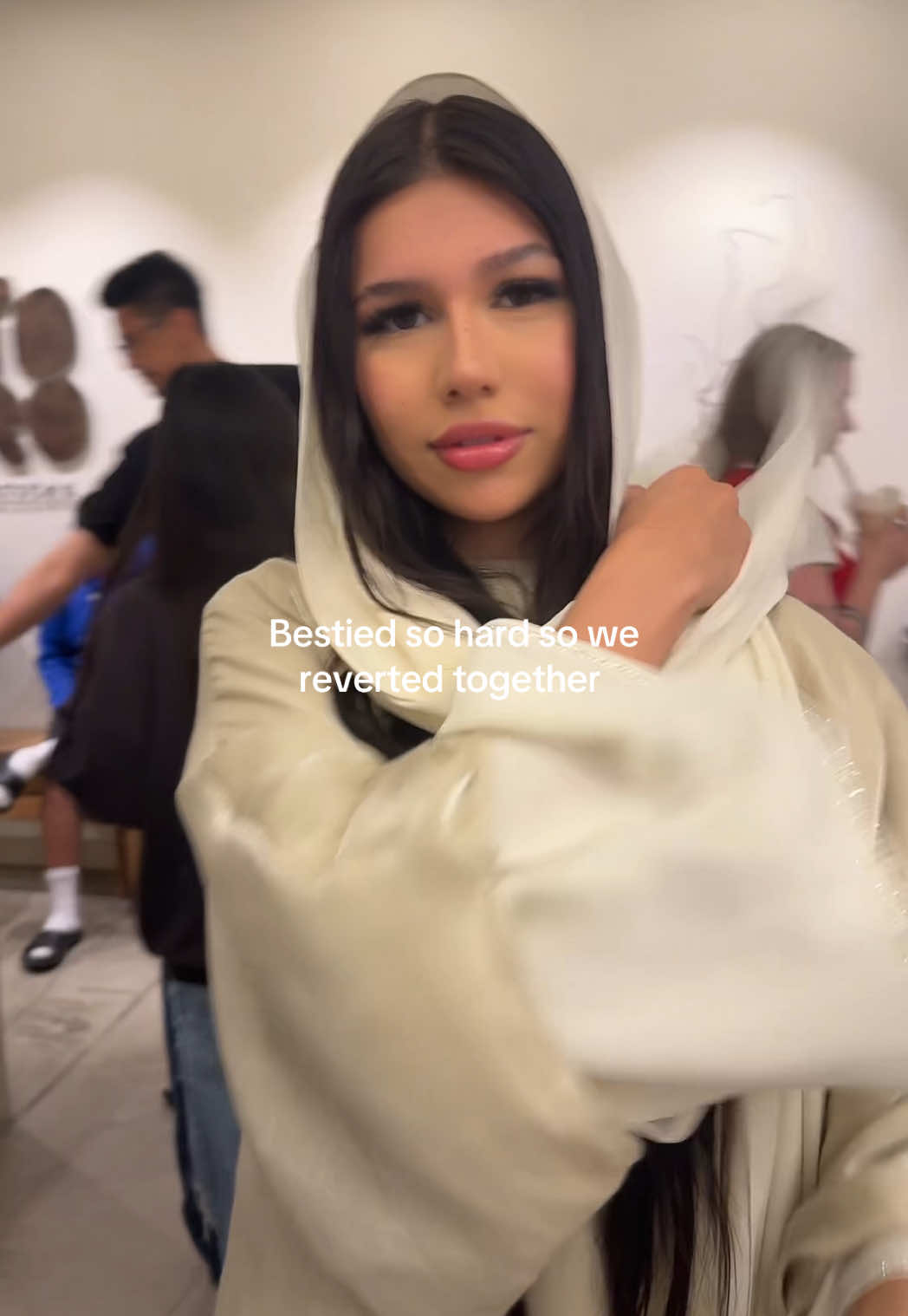 Me 🤝🏼 my sister #Ramadan #muslimtiktok #latinamuslim #muslim #revertmuslim #fypシ #hijab #aesthetic #aesthetic #foryoupage #trending #funny 