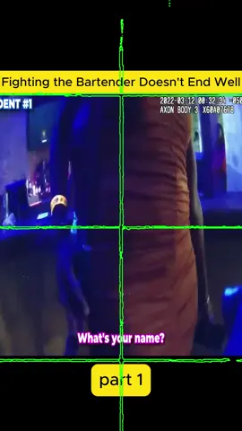 Fighting the Bartender Doesn't End Well #policeoftiktok #cops #copsoftiktok #copsontiktok #policeman #copstiktok #police #policeofficer