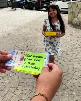 Le dí recompensa millonaria a niña vendedora por su inteligencia y su reacción nos hizo llorar a todos 😭