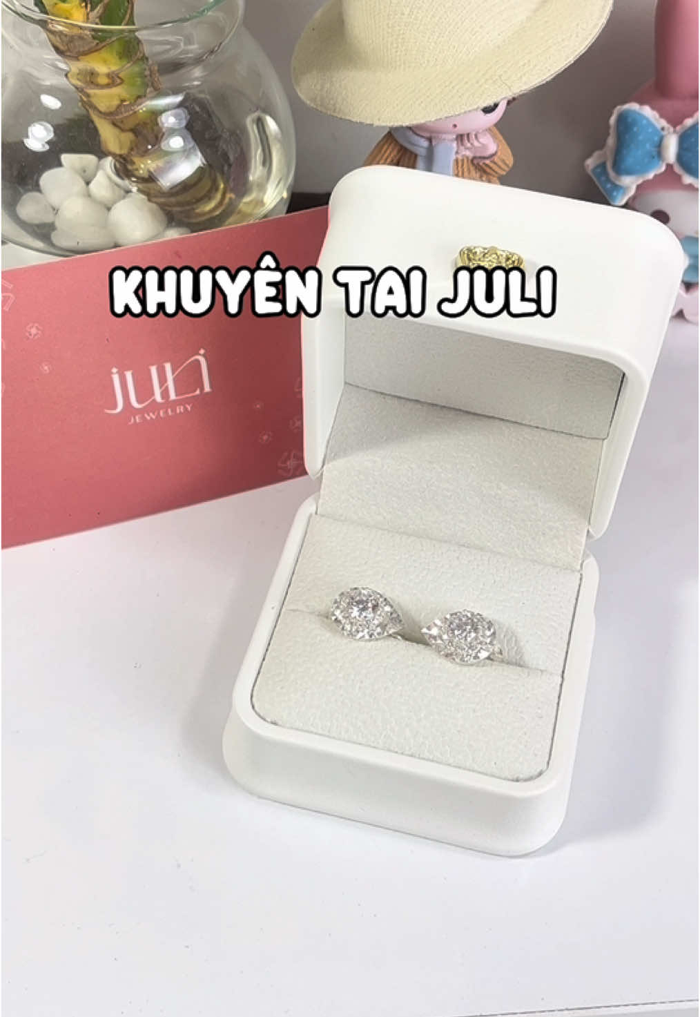 Khuyên tai JULI xịn cỉu#haphuongriviu666 #khuyentai #khuyentaixinh #bongtai #bongtaidep #bongtaibac #quatang #khuyentaibac 