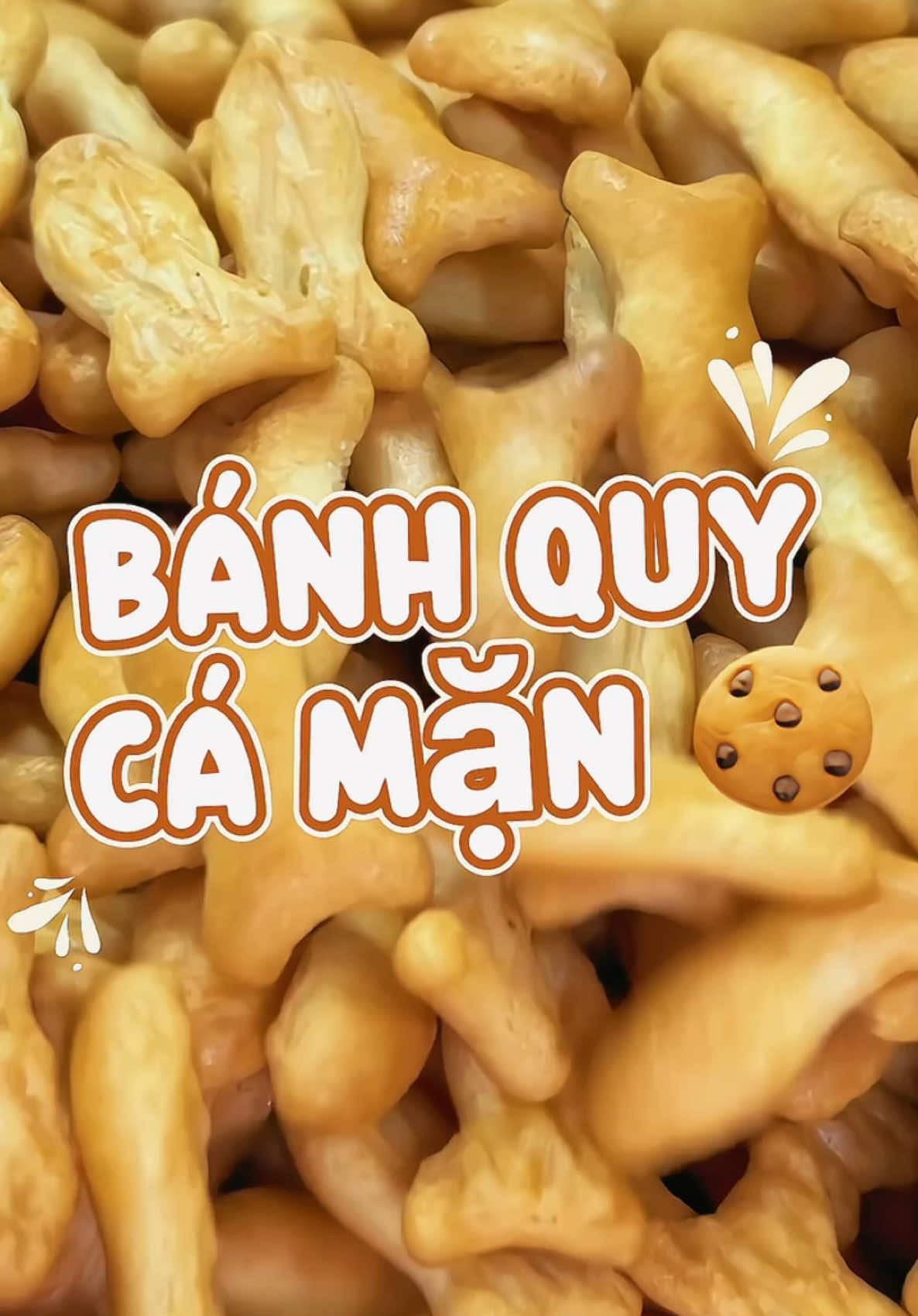 Bánh quy cá mặn 🍪🍪 #yolofood #anvat #xuhuong #tiktokfood #banhca #banhquy #banhquyca 