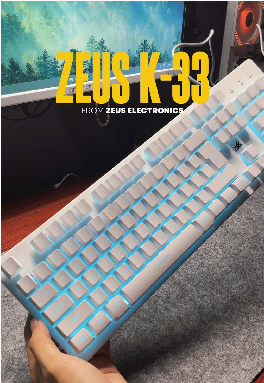Level up your setup with the Zeus K-33! ⚡ This keyboard is built for performance, style, and an unbeatable typing experience. Don’t miss out—grab yours now before it’s gone! ⌨️🔥 Huge thanks to @ZEUS PHILIPPINES for this game-changing gear! 🙌 #fyp #keyboard #keeb #keebtok #gamingkeyboard #capcut 