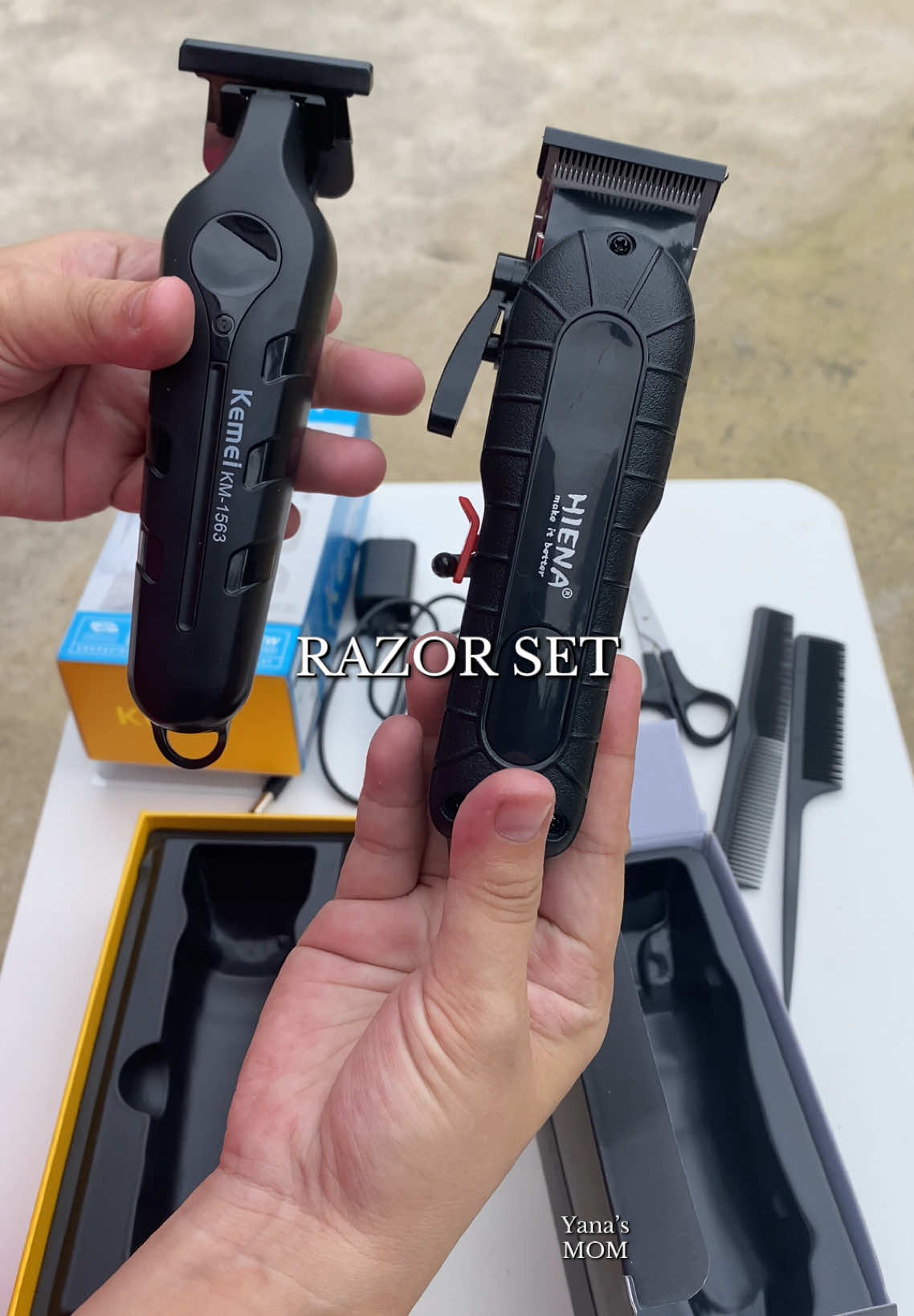 complete set na siya ang mura pa 🫶#razor #razorset #hairclipper #hairtrimmer 