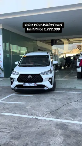 Need a car that can fit the whole family without breaking the bank? The Toyota Veloz is the perfect solution! With its spacious interior, fuel-efficient engine, and affordable price tag, it's the ideal choice for families on-the-go!  Congratulations my dear client, you made the right choice ☺️  #OwnTheVeloz #toyota #veloz #toyotaveloz #foyoupage #fyp #foryou #car #cars #family 