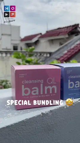 Hai MOP Lovers! Kulit kusam setelah seharian beraktivitas di luar ruangan dan ingin make-up simple? Bundling QL Cosmetic jawabannya! Berisikan QL Cleansing Balm dan Mascara, masalahmu teratasi dalam sekejap! Cek keranjang dibawah yaa! #MOPChannel #MOPLovers #JelajahRamadhan #Ramadhan #viral #qlcleansingbalm #qlcosmetics #qlcosmeticontiktok #cleansingbalm