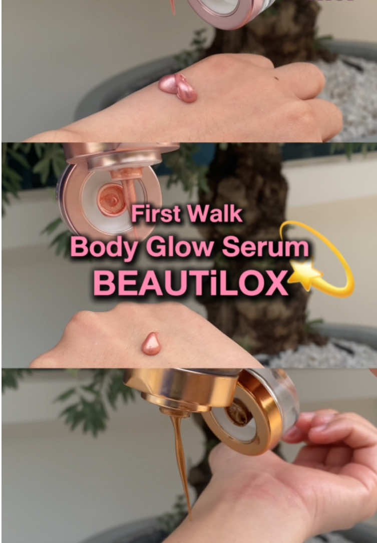 เพียงใช้ First walk Body Glow Serum ผิวคุณก็สวยเหมือนมีแสงสว่างจากภายใน 💫 #mgishop #บอสณวัฒน์ #missgrandthailand #มิสแกรนด์ไทยแลนด์ #missgrand #tiktokshop #นางงาม #beautilox #bodyglow 