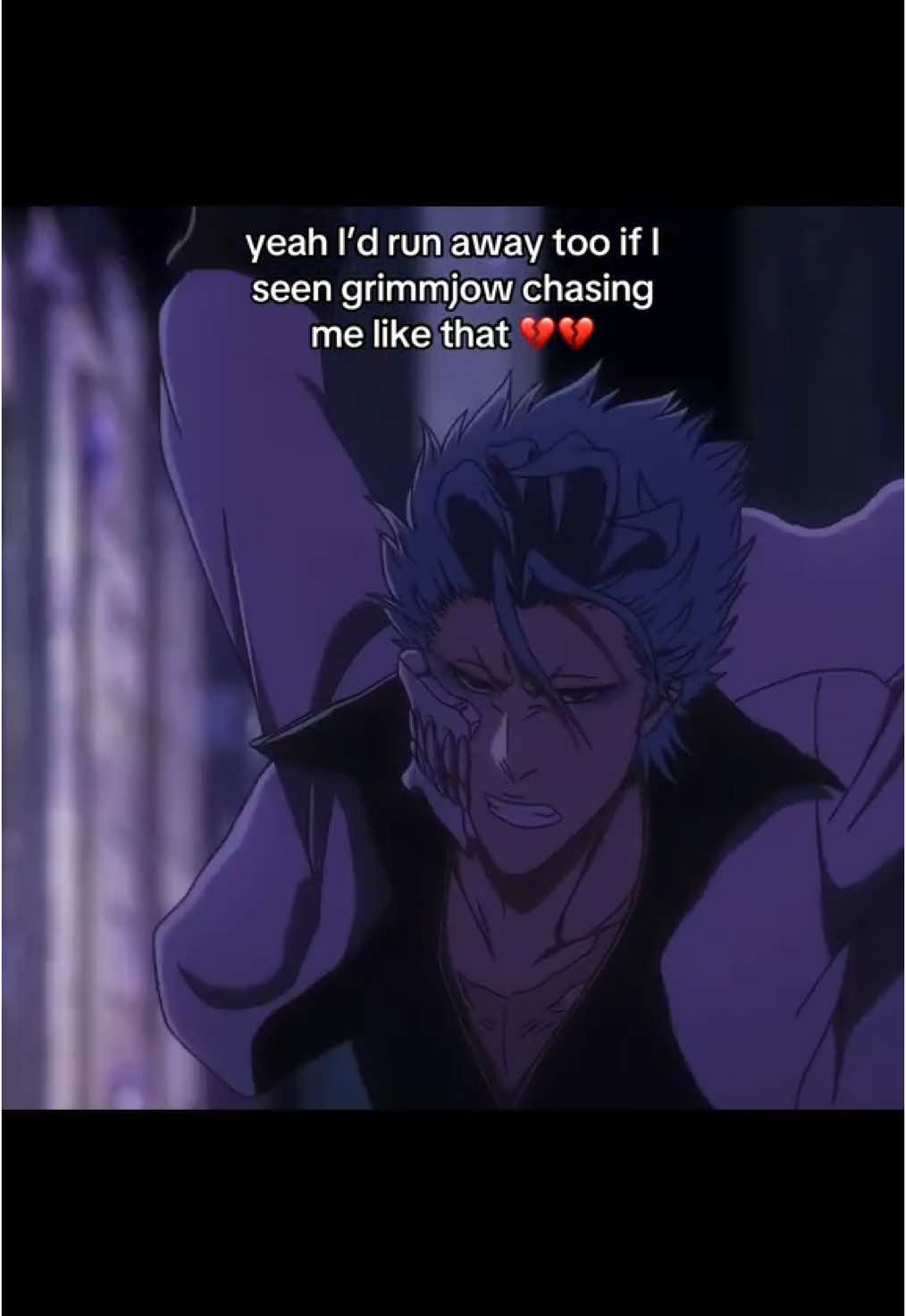 the way grimmjow runs is so tuff (not glaze trust) #grimmjow #grimmjowjaegerjaquez #bleach #bleachtybw #fyp 