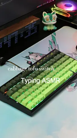 We want you to hear all the beautiful sounds this world has to offer.💗#typingasmr #GamingSetup #techfashion #mechanicalkeyboard #creamykeyboards #mchose #G75 