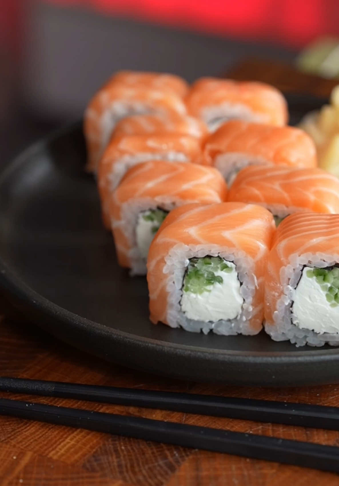 Филадельфия ролл дома как в ресторане  🍱 #sushi