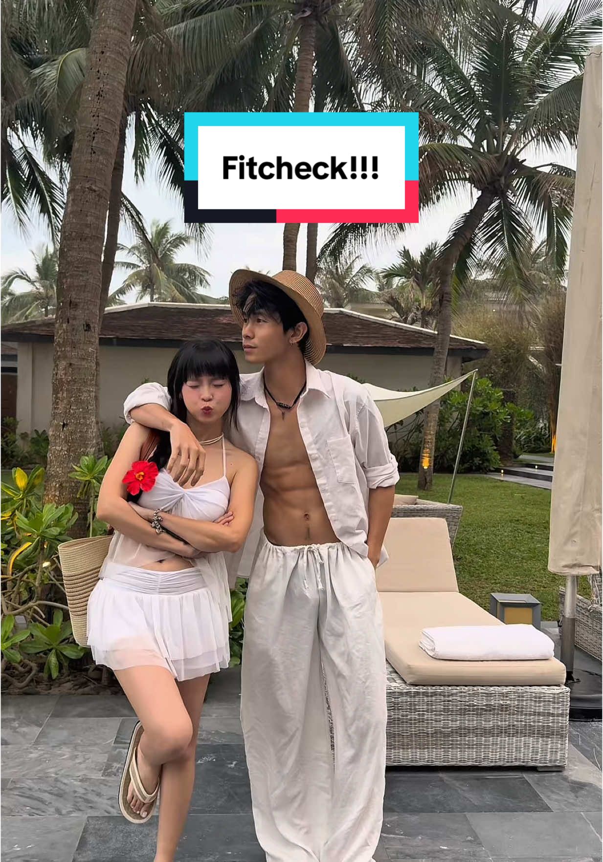 Bỉnn mãi thuiiii🤭🤭 #couplevibe #dulich #beach #fitcheck 