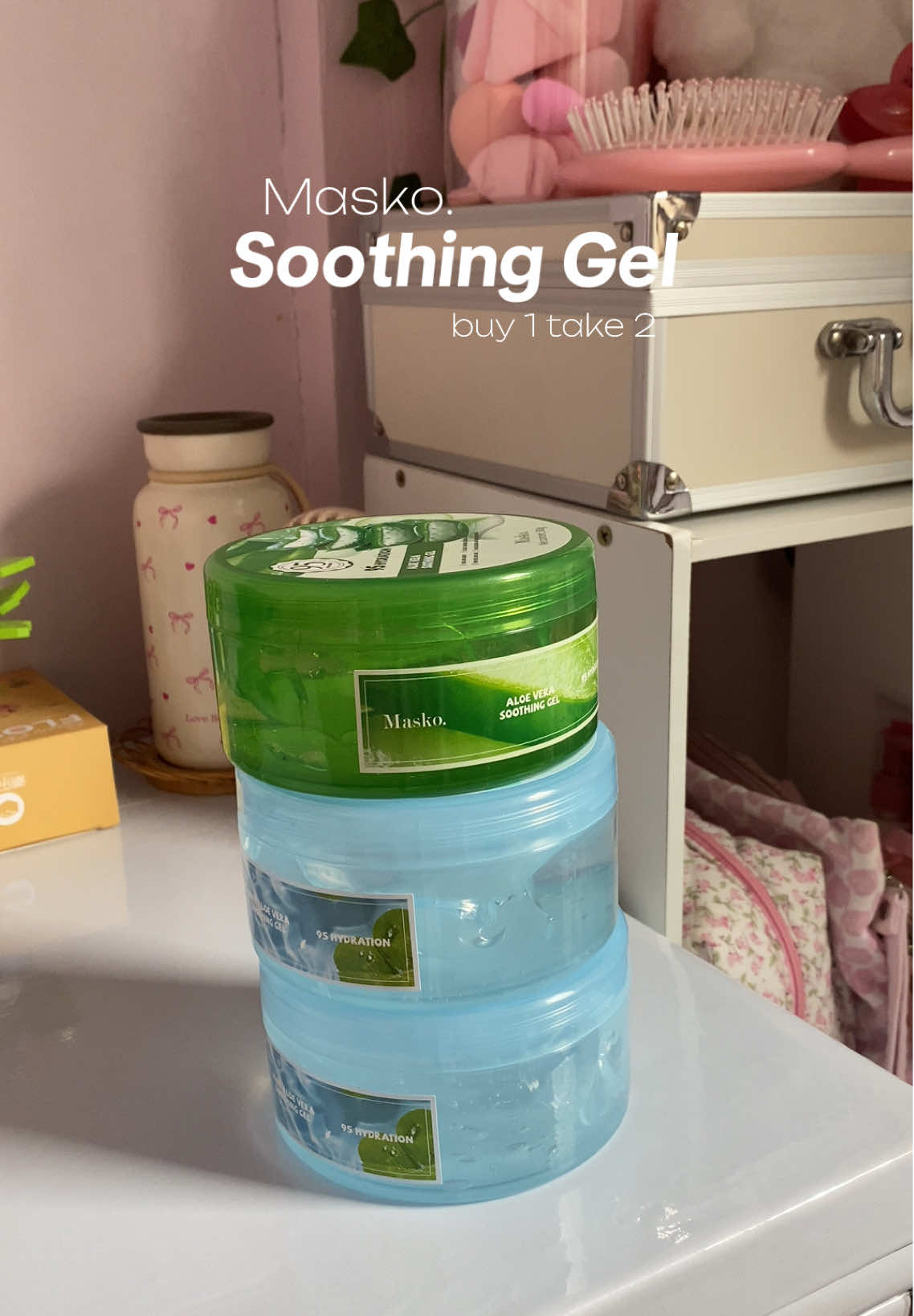 Masko. Soothing Gel 🍃✨ #maskosoothinggel #soothinggel #aloeverasoothinggel #buy1take2soothinggel 