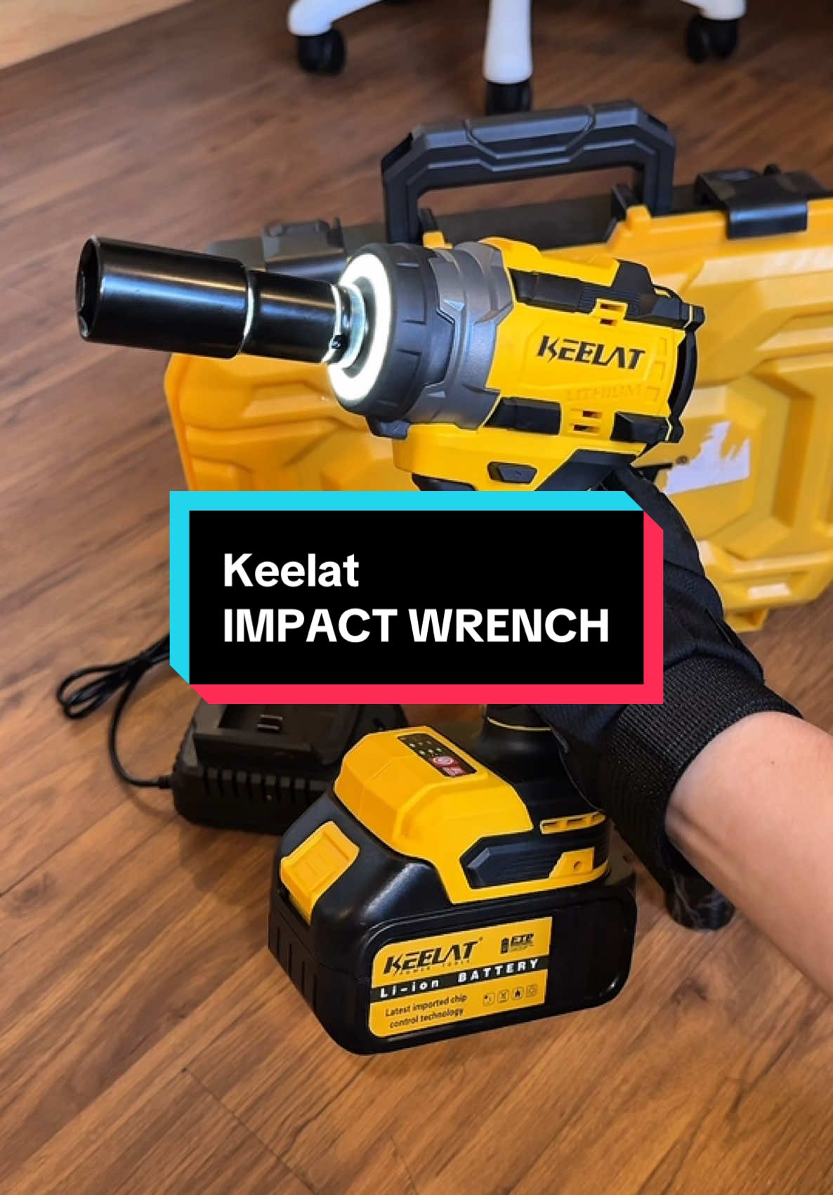 Basta tatak @Keelat-PH magandang quality💯 Impact Wrench na pang malakasan ba kamo? Baka eto na yun!💯#keelat #impactwrench #powertools 