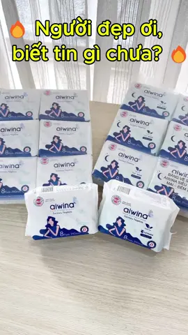 Gấp đôi số lượng, nhân đôi an tâm cùng Aiwina #bvsaiwina #aiwinavietnam #bvsquan #bangvesinhquan #bangvesinh #xuhuong #trending #trendingvideo #aiwina 