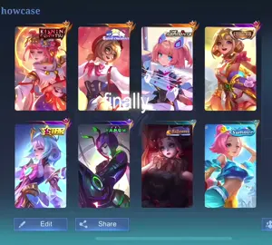 Collecting skin for my girl 😋💕 #mlbb #fyp #mobilelegends_id #xybca #mlbbcreatorcamp 