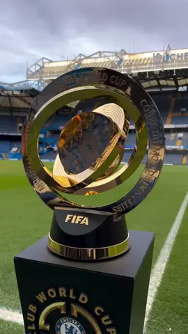 Cận cảnh chiếc cúp FIFA Club World Cup. (video: chelseafc) #fifaclubworldcup #chelsea #thethao247