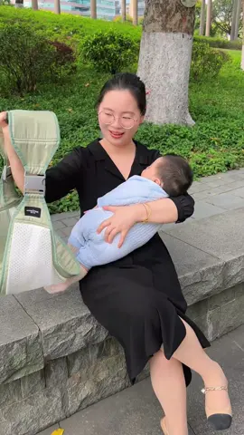 Địu lưới thoáng mái cho bé #mevabe #bé #zihakids #mẹbimsua #măm #địuembé #địu 