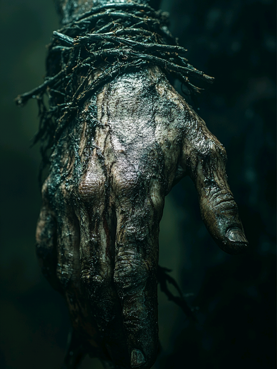 A mão de Cristo, marcada pelo sacrifício, nos lembra do poder do amor e da redenção! Christ's hand, marked by sacrifice, reminds us of the power of love and redemption! #Sacrifício #AmorDivino #Redenção #JesusCristo #Fé #CaminhoDaSalvação #PoderDoAmor #Esperança #Jesus #wallpaper 