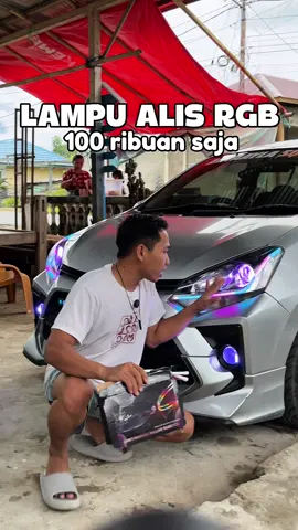 lampu alis rgb lagi murah 🤩 #lampu #alisrunning #rgb 