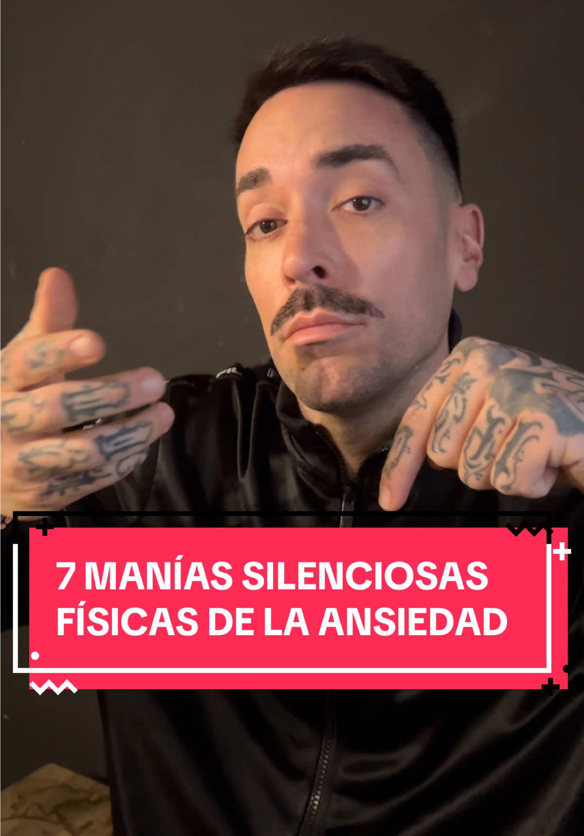 7 Manías silenciosas físicas de la ansiedad. #ansiedad #manias #habitos #parati #tatandreu 