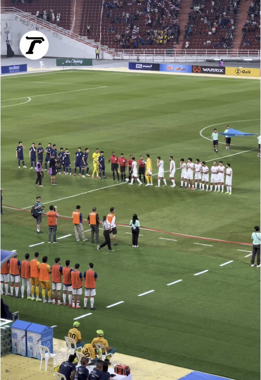 เปิดช่อง 32 เชียร์ THAILAND 🇹🇭⚽️ เริ่มเกมฟุตบอลอุ่นเครื่อง #ทีมชาติไทย 🇹🇭 พบกับ #อัฟกานิสถาน 🇦🇫 ณ สนามราชมังคลากีฬาสถาน ท่ามกลางกองเชียร์ราว 14,000 คน ชมถ่ายทอดสดทางไทยรัฐทีวี ช่อง 32  #บอลไทย #ฟุตบอลทีมชาติไทย #เฉพาะกิจไทยรัฐออนไลน์ #ไทยรัฐออนไลน์ #Thairath