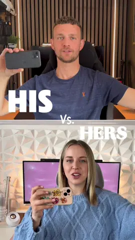 His Vs Her setup favourites 🙌 We love our setups and we both have favourites when it comes to what equipement we’re using so I thought I’d list them all for you!  HIS Headphones - @Razer Chroma Black  Keyboard - @GravastarTikTok K1  Mouse - @Gravastar M1 mouse Controller - @HexGaming  Drink - @BrewDog Punk IPA HERS Headphones - @logitechg  Keyboard - Ducky (My fav 5yo ducky 🤭) Mouse - @CHERRY XTRFY  Controller - @hexcontroller  Drink - @remedydrinks Kombucha We forgot to include snacks but anything chocolate or spicy crisps is a yes for us 🤤 This got funnier and funnier as we recorded 🤣 Happy gaming friends 🫶