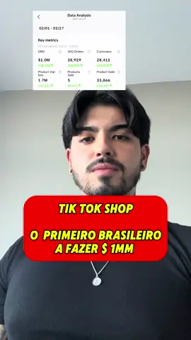 O primeiro brasileiro com esse resultado no TikTok Shop!!! #TikTokShop