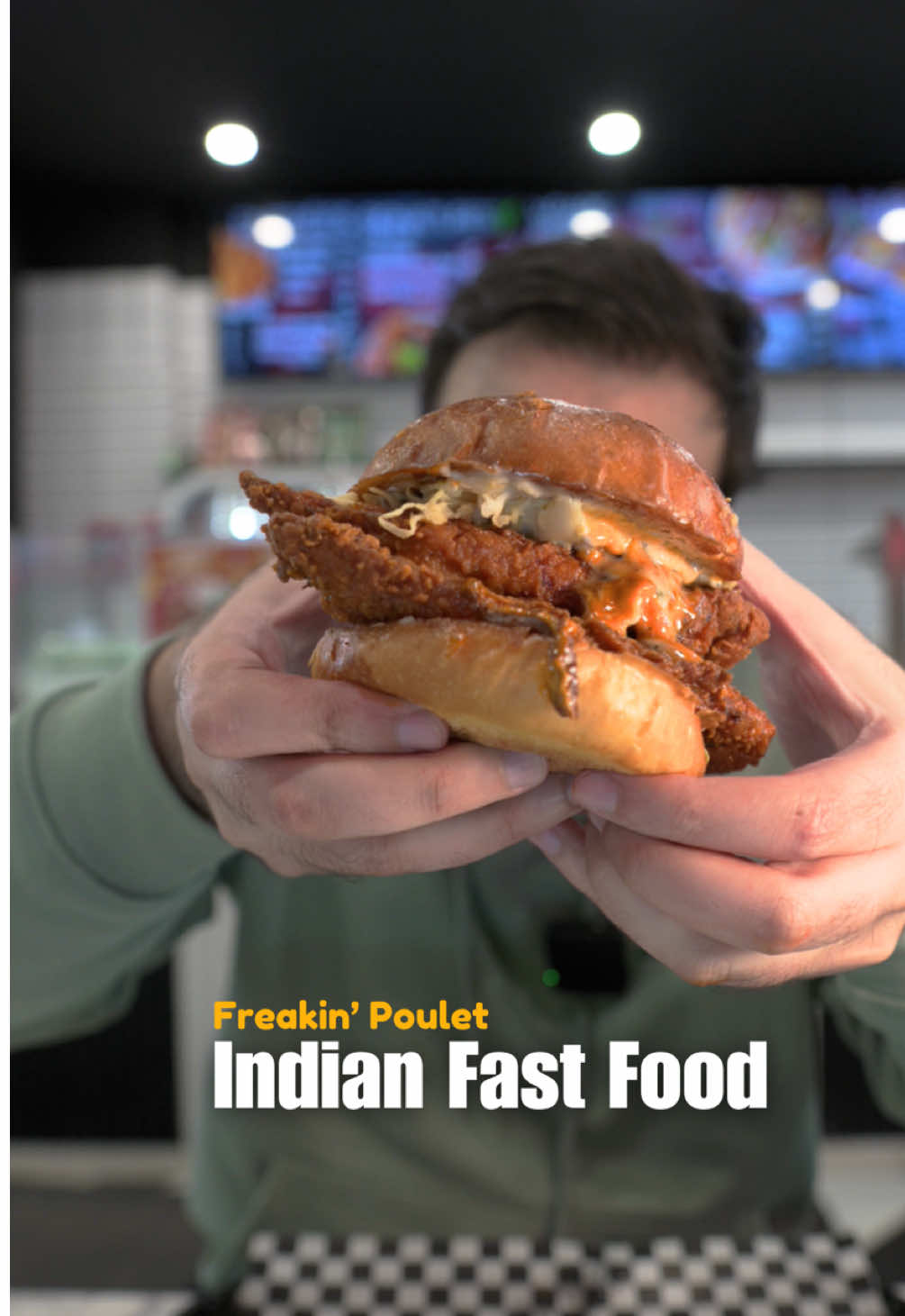 I can have their Nashville burger every day! @Freakin Poulet ‘s unique twist on Indian food. 📍 6530 Somerled Ave, Montreal, Quebec #indianfood #burger #butterchicken #Montreal 