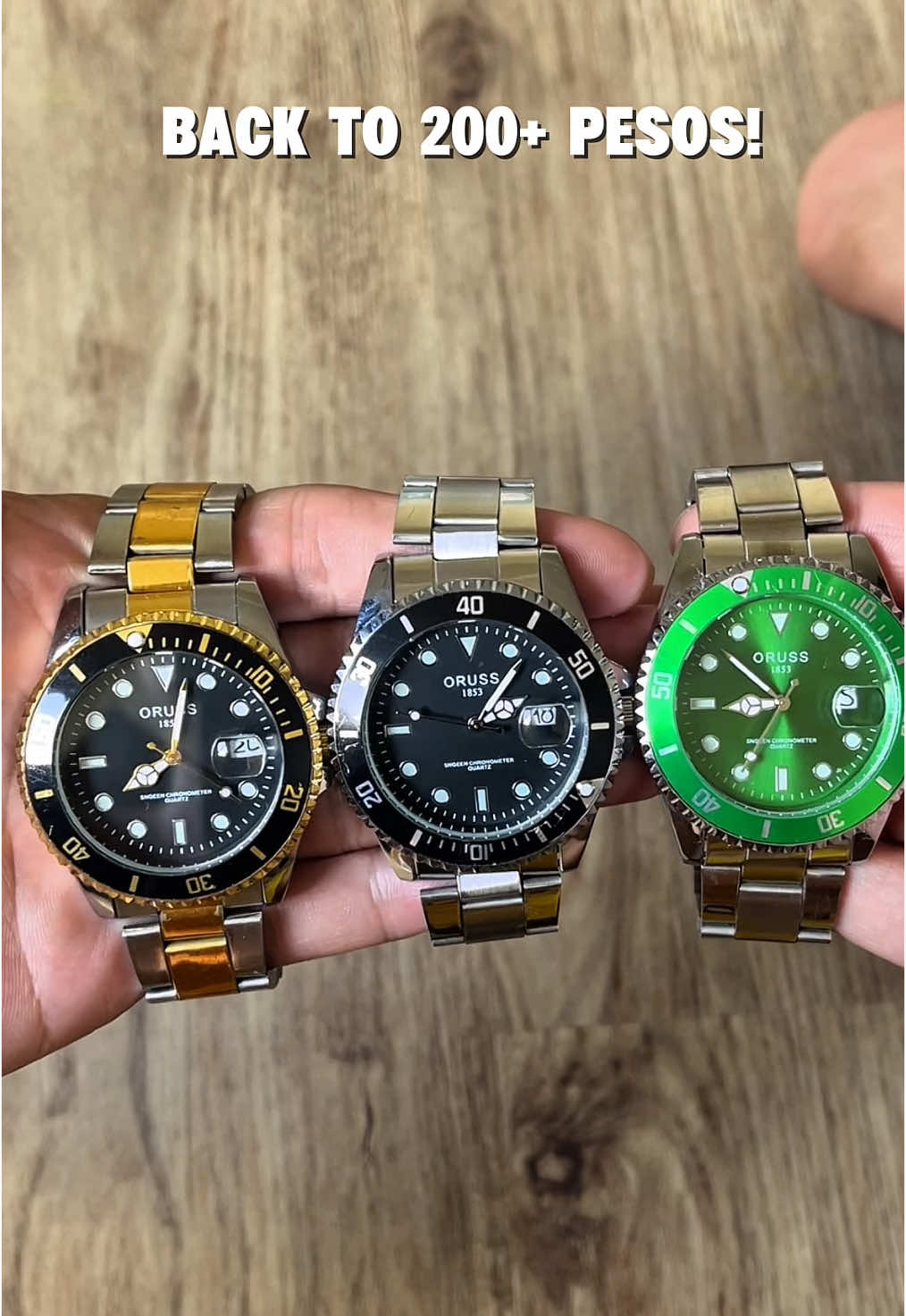 ang bait talaga ng seller! checkout na baka bumalik ulit sa dating price #wristwatch #watchesformen #menswatch #orusswatch #fyp 