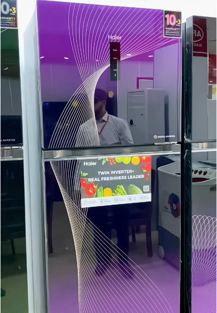 Haier 438 IFPA digital inverter refrigerator review || Haier 438 IFPA inverter technology fridge 2025 || Haier refrigerator price in Pakistan 2025 #foryou #pindiboys😎 #unfreezemyacount #haier 