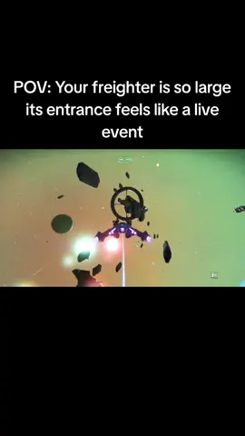 Absolute Cinema 😭 #nomanssky #Freighter #Space #peak #gaming #fyp 