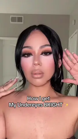 Bright under eyes using @Tower 28 Beauty @SHEGLAM @carslan_us @L’Oréal Paris @ONE SIZE BEAUTY  #latinamakeup #makeup #maquillaje #makeuptutorial #MakeupRoutine 
