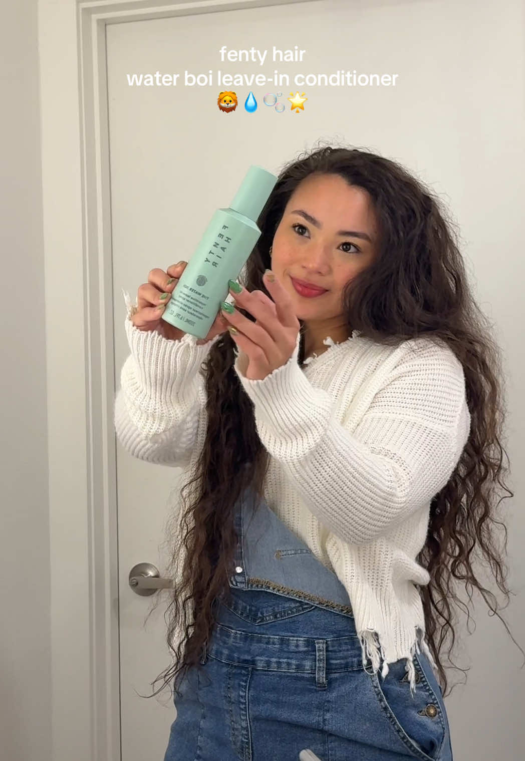 anything to tame this mane🦁#FentyHair #WaterBoi #LeaveInConditioner #gifted #detangling #FentyPartner @Fenty Hair 