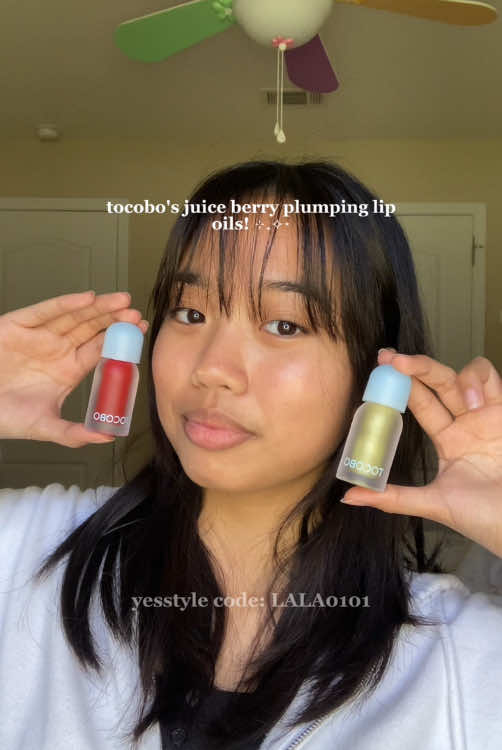 @TOCOBO 's juicy berry plumping lip oils are NOT for the weak! get yours now on yesstyle using code LALA0101 for $$ off your order! thank you @tocobo_influencers ! @YesStyle @YesStyleInfluencers  #yesstyle #TOCOBO #lipoil #plumping #berryglow #glossylips #hydrating #veganlipcare #tocobopartner #tocobocrew #tocobocollab #tocobo_ys #tocoboxyesstyle #yesstyletocobo #tocoboyes #yesstyle #yesstyleinfluencers #yesstylecode #kbeauty #makeup #kmakeup #beauty #viral #trending #foryou #fyp 