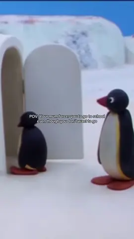 I don’t wanna go, NootNoot. #pingu #nootnoot #funnymemes #fyp #zyxbca #TikTokPromote 