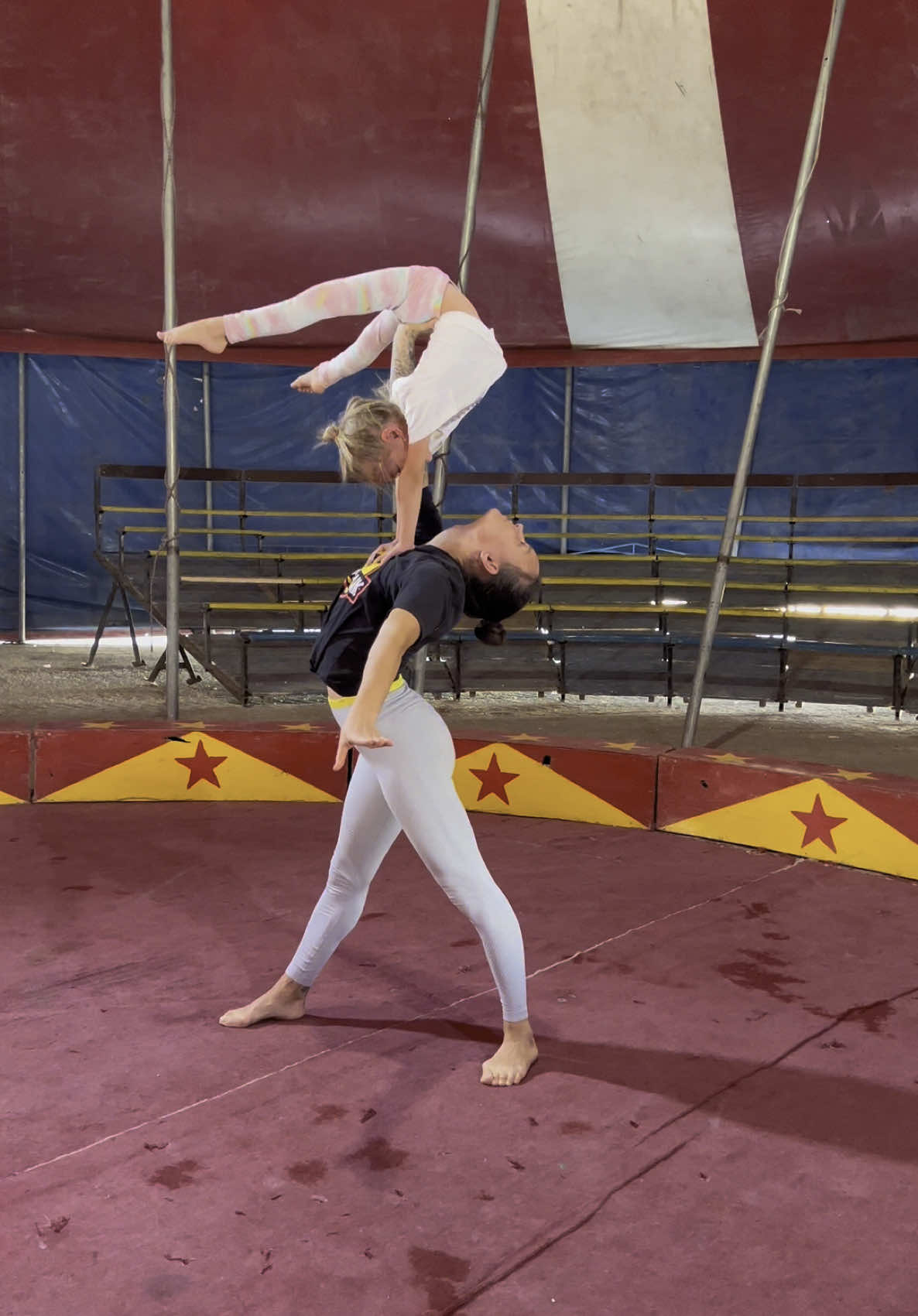 Zara 😁 #mydaughter #aerialist #circus 