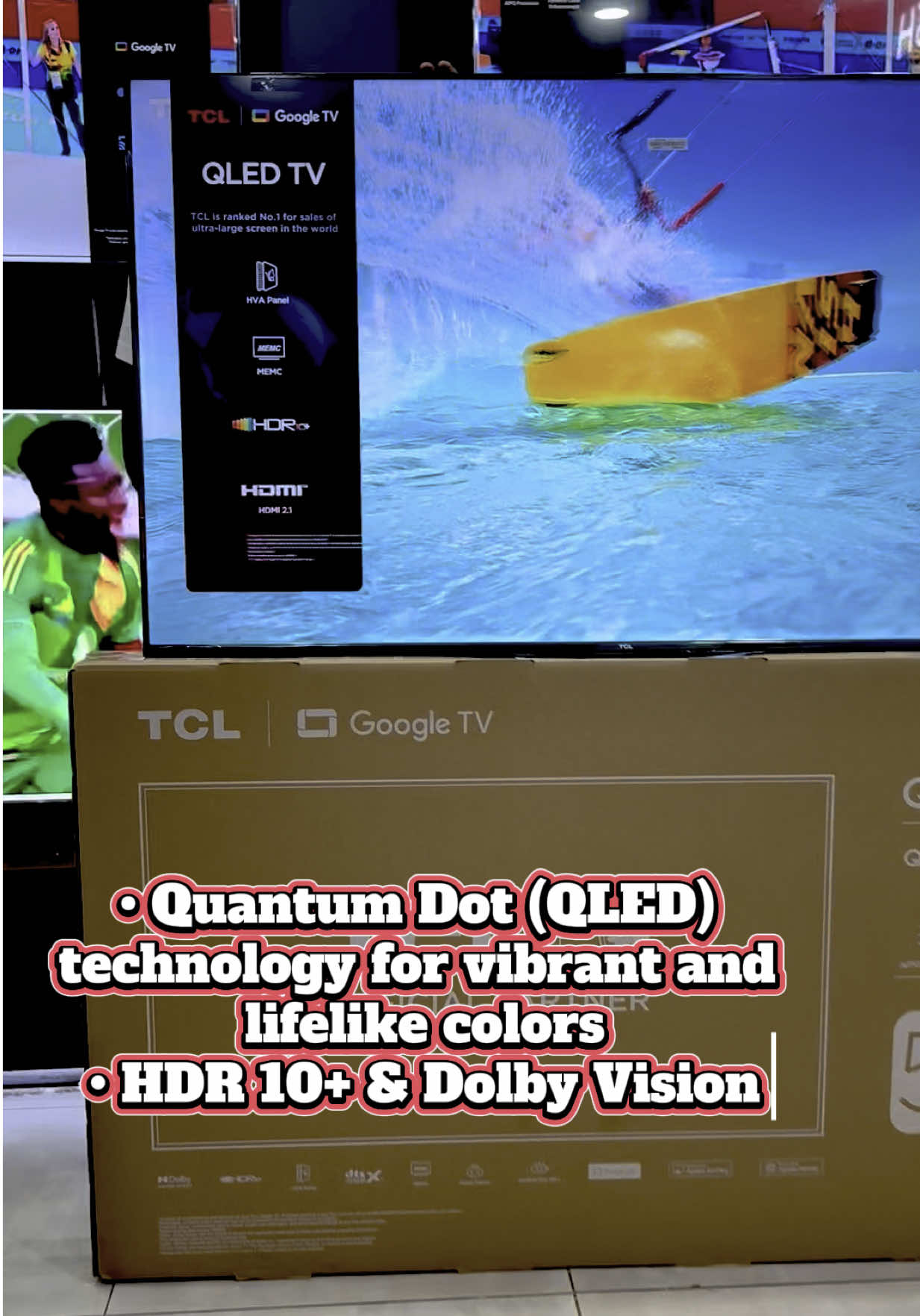 Tcl 55T6C Qled Smart Tv 55