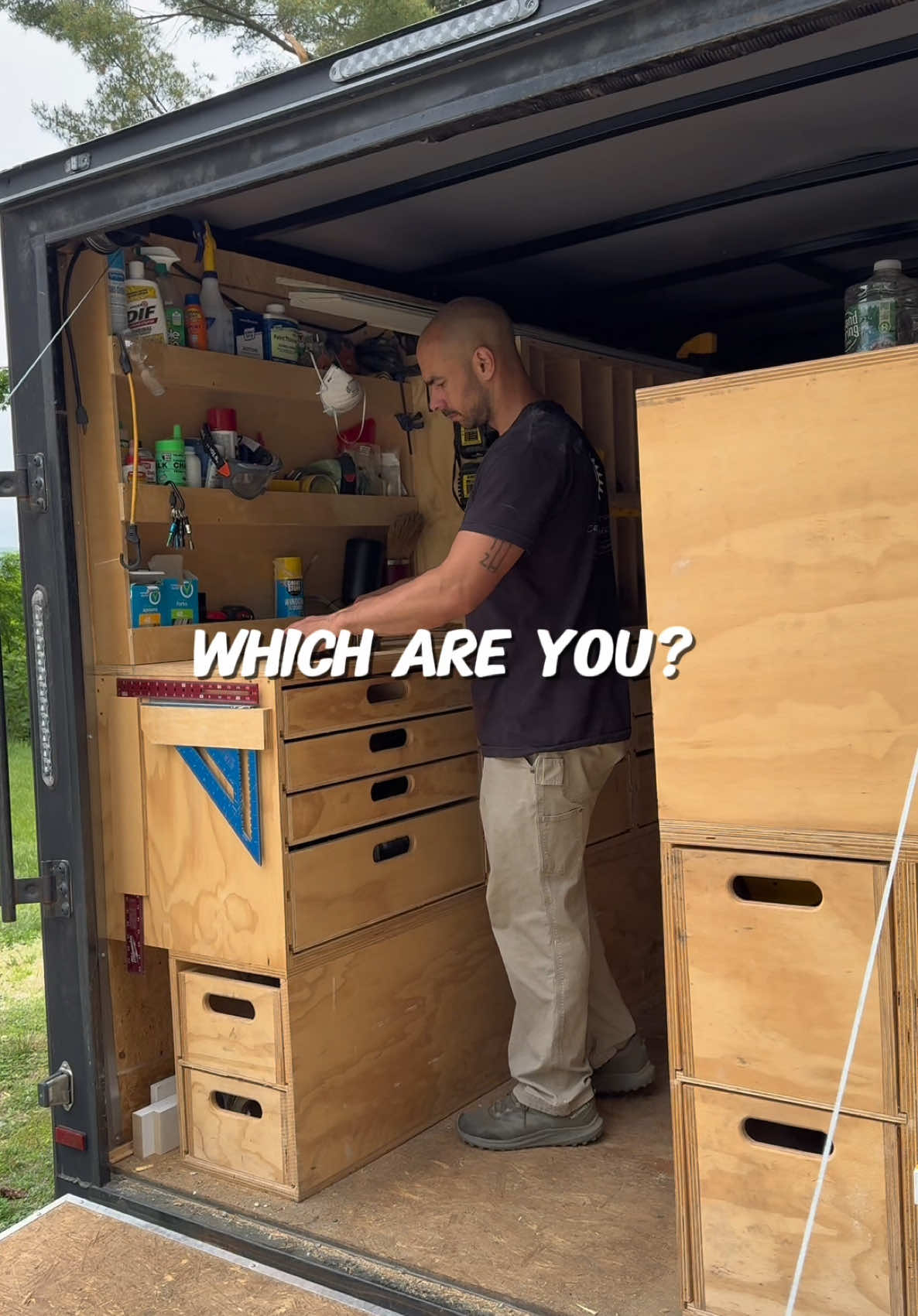 Which are you?  #DIY #construction #remodeling #diyproject #carpentry #bathroommakeover 