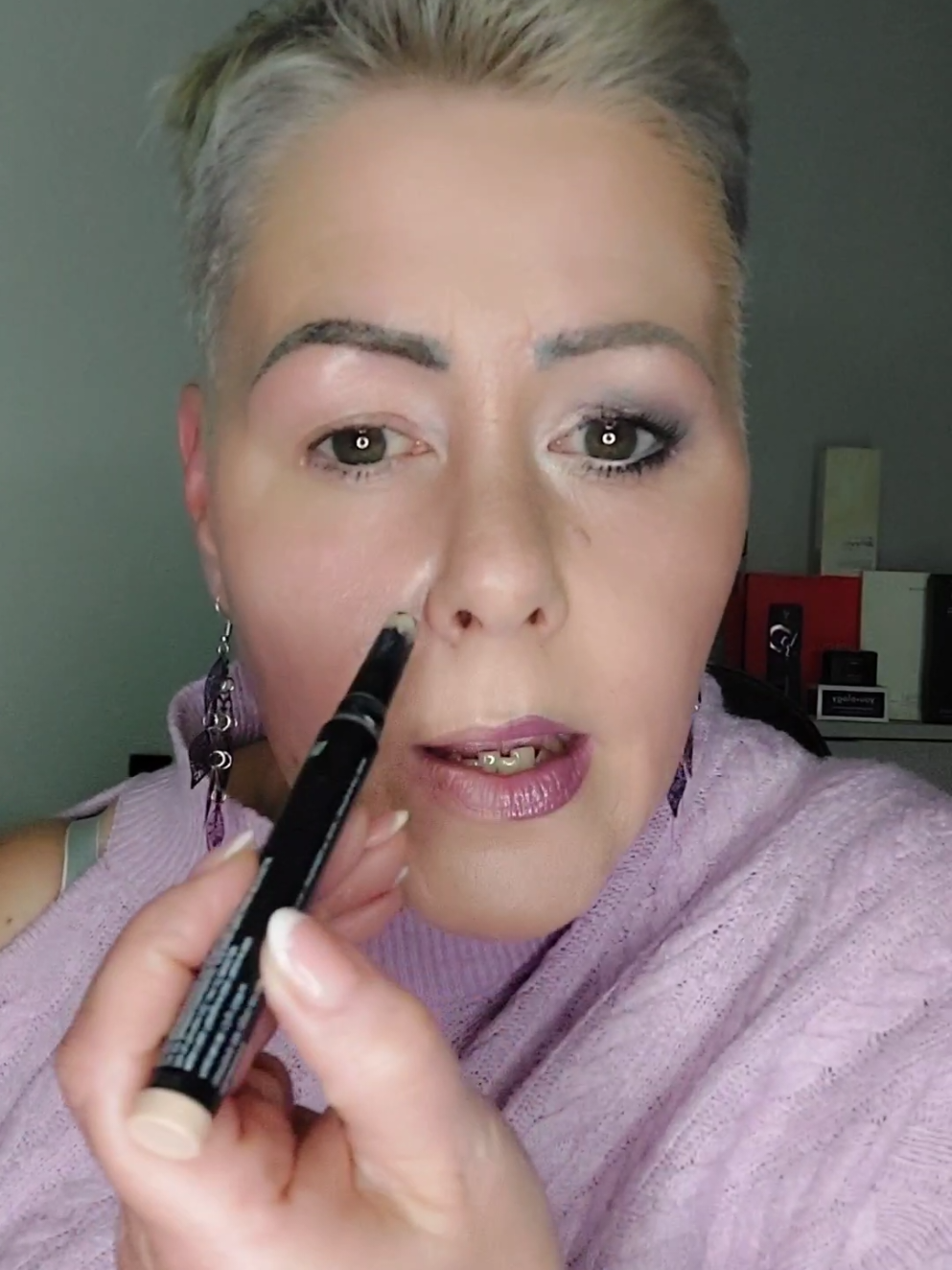 Falten weg schminken #falten #tipps #makeup #setting  #einfach 
