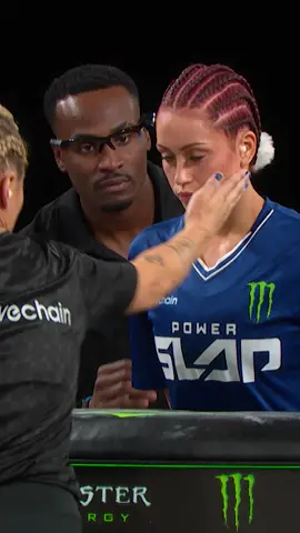 @mikaellmichelle made this look like nothing 😮‍💨 [ Rewatch all the action from $VET #PowerSlap12 NOW on YouTube ] #fyp #slap #powerslap #ko #danawhite #eat #UFC #WWE #compilation